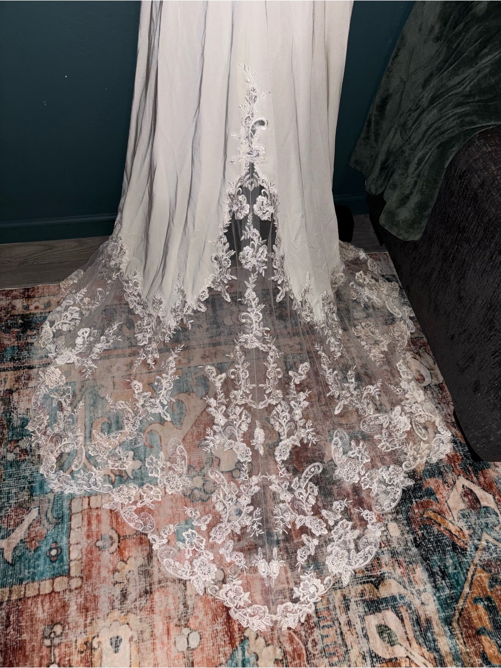 Ivory wedding dress